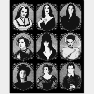 Icons of Gothic - Mistresses of the Dark! Posters and Art